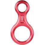 35kn rappel huit(rouge), dispositif de rappel escalade 8 descendeur pour diam�tre de corde 8 - 13 mm