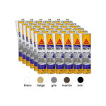 Sika - 36 colles mastic flex pro 11 fc � prise rapide 300 ml ton: gris