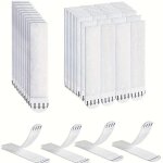 36 paires accroche tableau sans percer, fixation murale sans dommage, languette accroches tableaux, attache ...