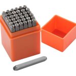 36 pi�ces lettres et chiffres � frapper, 3mm poin�on lettre metal, a - z et 0 - 9 lettre a frapper metal, ...