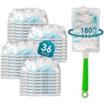 (36 pi�ces) recharges de plumeau pour swiffer plumeau, avec 1 poign�e, serpill�res pour swiffer plumeaux, ...