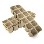Pots en tourbe - 36pcs - carrs biodgradables - 4 x 5 cm - vg garden