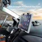 360 degr�s support de tablette de voiture r�glable avec ventouse pour tablettes de 7 '  10. 5' , apple ...
