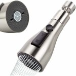 360�rotatif douchette robinet cuisine fm22 / m24, 3 modes t�te douchette evier cuisine, brise jet robinet ...