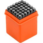 36pcs 4mm lettre � frapper, lettre a frapper alphabet a - z & et numero 0 - 9 outil de presse ?poincon ...