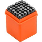 36pcs 4mm lettre � frapper, lettre a frapper alphabet a - z & et numero 0 - 9 outil de presse ?poincon ...