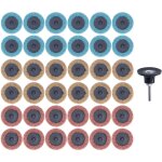 37pcs 2 pouces disques de ponage disques � changement grossier disques de conditionnement de surface ...
