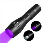 395nm uv lampe de poche torche lumi�re noire lumi�re ultraviolette chat chien pour animaux de compagnie ...