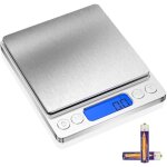 3kg / 0. 1g balance de cuisine precision �lectronique, inoxydable pese aliment cuisine avec affichage ...