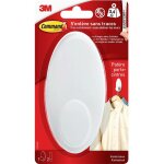 Command - 3m crochet pour v�tement, plastique taille xl blanc 17019fgn