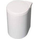 3m - emuca - poubelle de recyclage 8035815 13l plastique blanc 3m - emuca - poubelle de recyclage 8035815 13l plastique blanc