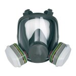 3m - masque complet de protect. respiratoire 6800 ? s�rie 6000 en 136 sans filtre taille m