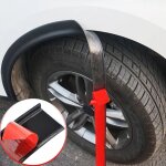 3meters largisseurs de garde - boue universels, arcs de roues de voiture, arc d'extension d'aile, protection ...