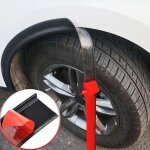 3meters �largisseurs de garde - boue universels, arcs de roues de voiture, arc d'extension d'aile, protection ...