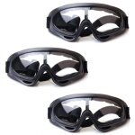 3pack lunettes de scurit pour enfants, jeux de plein air pour enfants lunettes de protection pour nerf ...