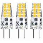 3pcs 3w 12v g6. 35 led ampoule culot t3 / t4 / t5 g6. 35 / gy6. 35 base blanc froid 6000k remplacement ...