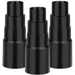 3pcs adaptateur universel de tuyau d'aspirateur, convertisseur de tuyau d'aspirateur � 4 couches, accessoires ...