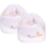 3pcs filet a linge, sacs � linge avec cordon de serrage, sac de lavage en maille r�utilisables pour machine ...