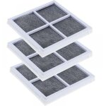 3pcs filtre � air pour r�frig�rateur lg lt120f, accessoires de purificateur, filtre