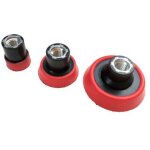 3pcs plateau de pon�age 25mm 50mm 75mm disques abrasifs m14 velcro assiette de pon�age auto - agrippante ...