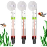 3pcs thermometre aquarium pour mesure de temp�rature de l'eau - thermom�tres des pr�cision avec affichage ...
