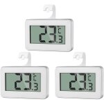 3pcs thermom�tre num�rique mini, thermometre cong�lateur, thermometre frigo digital