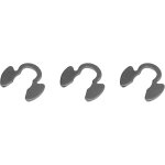 3pcs turbocompresseur actionneur wastegate circlip e clip broche pour voiture