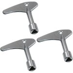 3pi�ces triangle key outil de d�montage pour compteur eau et cl� ascenseur et