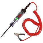 3v 6v 12v 24v 48v 90v testeur electrique stylo testeur de tension avec �cran lcd, fil � ressort, pince ...