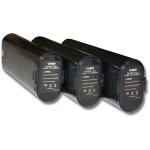 3x batteries compatible avec makita 3700d, 3700dw, 4071d, 4073d, 4307d, 4307dw, 4770d, 6002d, 6002dw ...