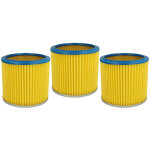 3x filtre pliss� compatible avec rowenta ru 04, ru 01, ru 02, ru03, ru 101, bully, ru 05, ru 100, ru ...