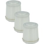 3x filtre � cartouche compatible avec black & decker dustbuster flexi 12 v, 10, 8v, pad1200, 18 v, pd1080, ...