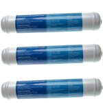 3x filtre � eau cartouche compatible avec lg electronics gwl2257vcm, gwl2265ylqa, gwl2274ybqa, gwl2275ylqa ...