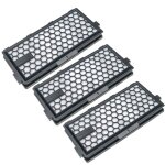 3x filtre compatible avec miele complete c3 black diamond ecoline aspirateur - filtre � charbon actif ...