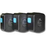 3x batterie compatible avec hitachi ds 14daf2, ds 14dfl, cj 14dl, dh 14dl, c - 2, ds 14dflpc, ds 14dflg ...