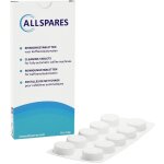 Allspares - 3x pastilles nettoyantes universelles (10pcs pour 3 mois) pour machine  caf.