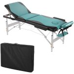 Mucola - 3zones aluminum table de massage 2 couleurs noir / porte. sac cosmetics liege m01 Mucola - 3zones aluminum table de massage 2 couleurs noir / porte. sac cosmetics liege m01