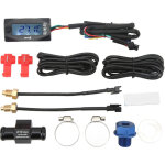 4 en 1 moto tension jauge de temp�rature temps temp�rature de l'eau temp�rature de l'huile dc12v universel ...