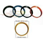 4 bagues de centrage ext 73 73. 1 int 56. 6 compatible avec opel chevrolet fiat lancia alfa romeo