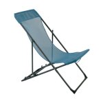 Essenciel green - 4 chilienne reglable bleu acier Essenciel green - 4 chilienne reglable bleu acier