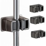 4 crochets muraux robustes pour balais - crochets adh�sifs r�sistants - crochets multifonctionnels pour ...