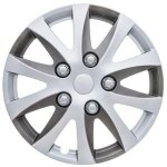 4 enjoliveurs de roue bi - color 15  enbossa