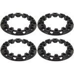 4 enjoliveurs de roue universels pour quad et karting 6 pouces (diam�tre ext�rieur : env. 170 mm / 6, ...