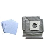 4 filtre de coton du moteur 2 lavable lg aspirateur sacs poussire remplacement pour lg v - 743rh v - ...