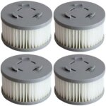 4 filtre hepa pour aspirateur � main sans fil xiaomi jimmy jv85 / jv85 pro / a6 / a7 / a8 / h9 pro