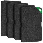 4 filtres pour sche - linge, filtres ponge, compatibles avec beko grundig blomberg elektrabregenz 2964840100 ...