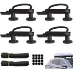 4 jeux u boulons pour coffre de toit, fixation coffre de toit universelle ensemble de montage de coffre ...