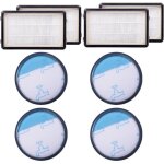 4 kit de filtres hepa pour les aspirateurs rowenta ro3731ea ro3753ea ro3786ea moulinex tefal compact ...