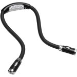 4 niveaux de luminosit rglables, noir lampe de lecture pour livres au lit, lampe de lecture tour de ...