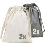 Dunedesign - 4 organisateurs de voyage - 32x32cm pochette vetement sac a dos sac linge sale